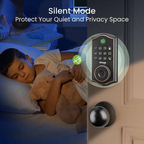 GHome Smart guest access sharing via app for visitors.
