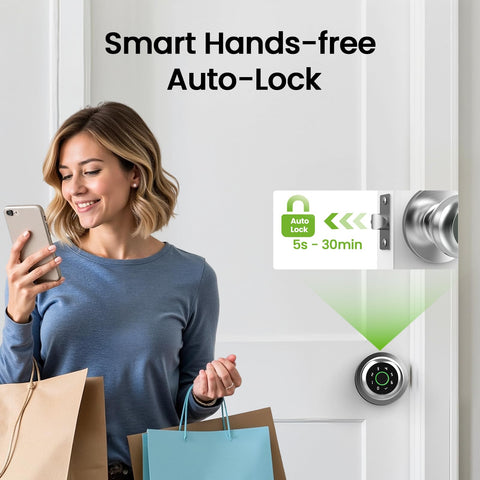 GHome Smart auto-lock feature during unlocking sequence.