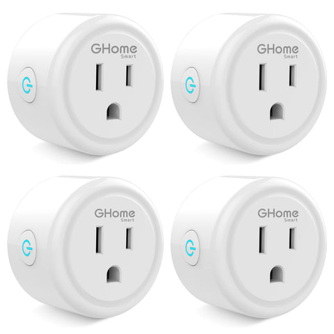 GHome Smart Plug Mini front view, compact design saves space.