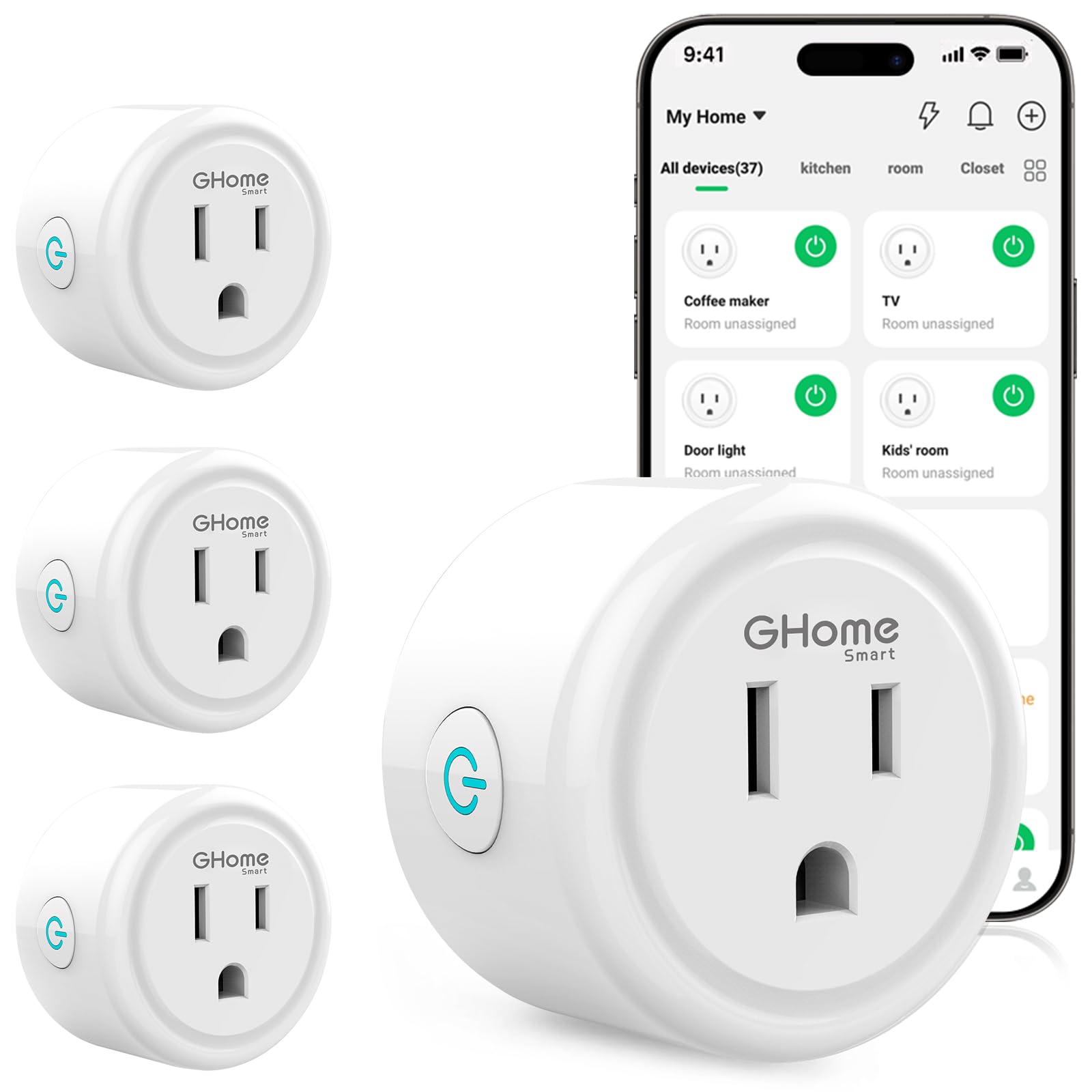 GHome Smart Plug stability-connection demonstrates quick, reliable setup for daily automation.