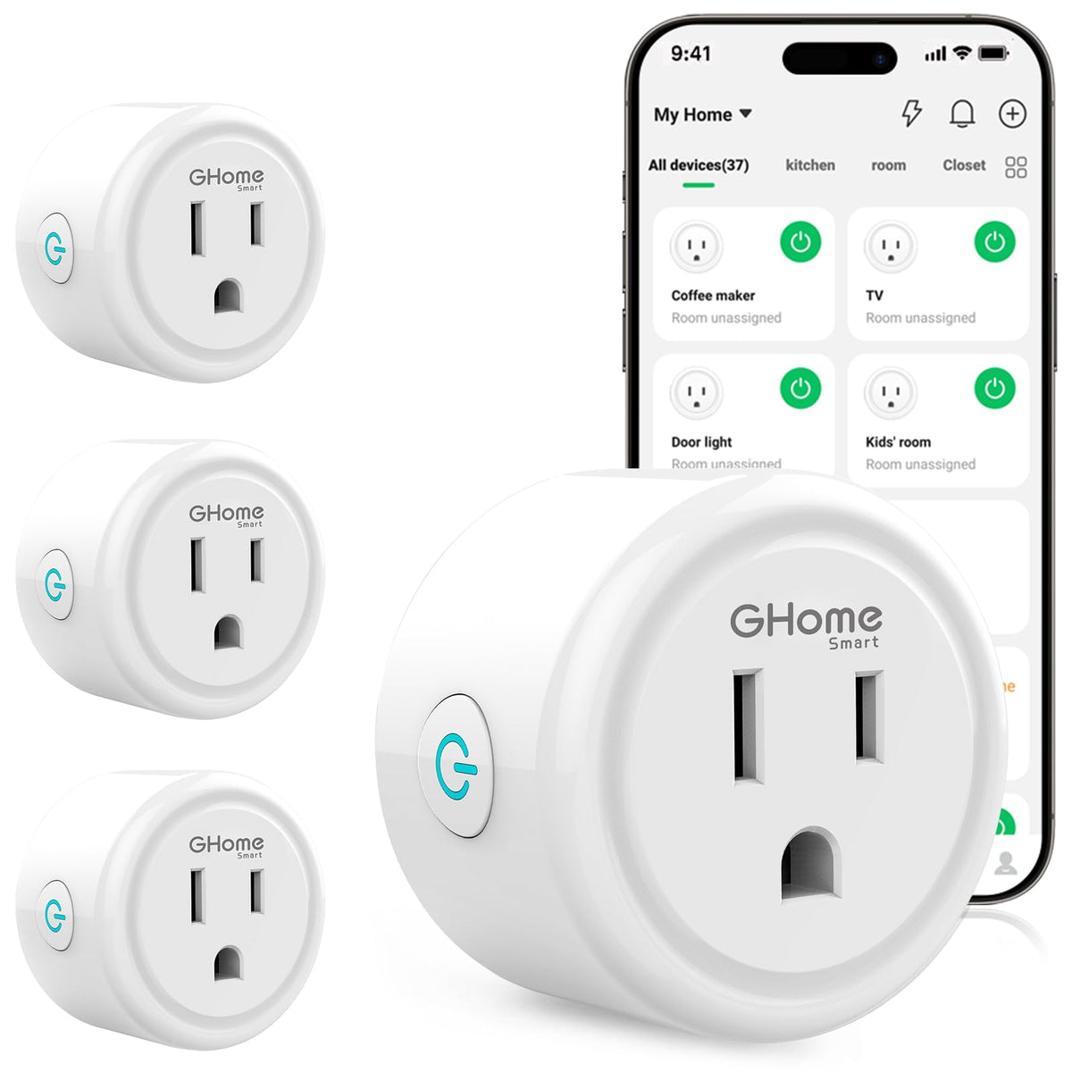 GHome Smart Plug stability-connection demonstrates quick, reliable setup for daily automation.