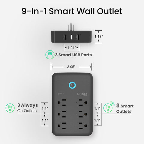 GHome Smart UV-resistant casing enhances durability and safety.