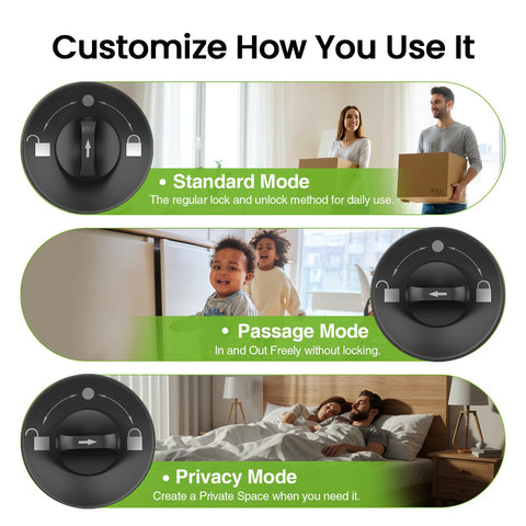 GHome Smart security features close up showing local data storage