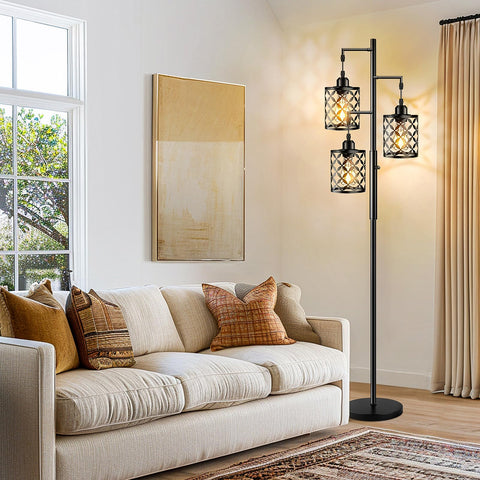 GHOOCEMLUX heavy base keeps the lamp stable around children and pets.