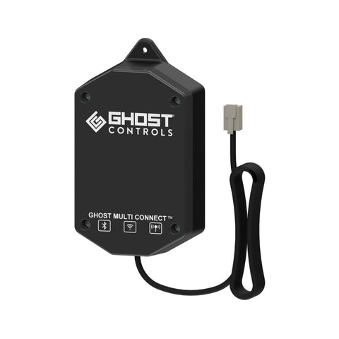 Ghost Controls MultiConnect Kit with Wi-Fi setup enables remote gate access and monitoring.