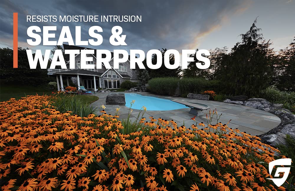 Treated surface with Ghostshield Siloxa-Tek 8500 presents non slip finish