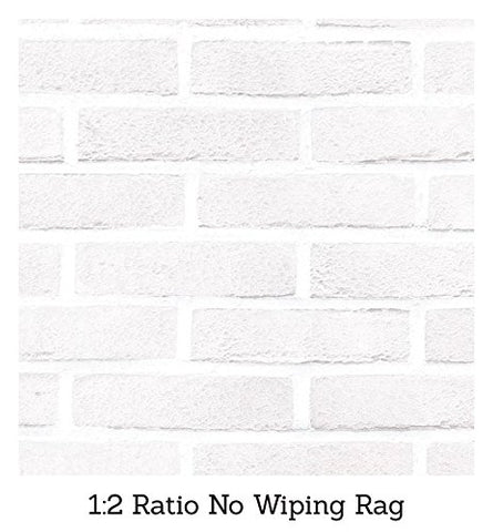 Before-and-after brick wall using Giani Brick Transformations for dramatic transformation.