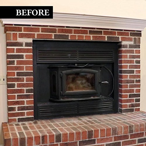 Giani kit shown for interior brick transformation with five-hour makeover.