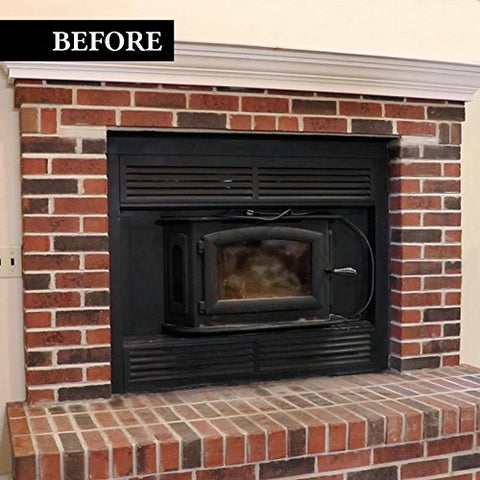 Giani kit shown for interior brick transformation with five-hour makeover.