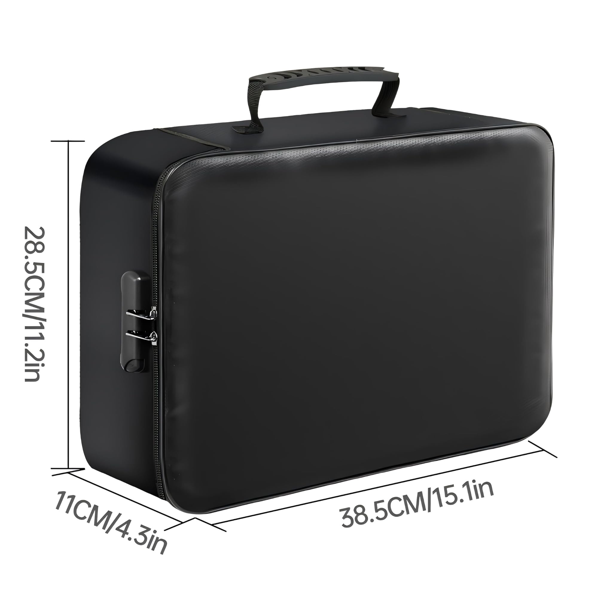 GIANTLUMI large main pocket fits laptops and files.