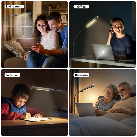 GIANTLUMI floor lamp 360-degree rotation enables versatile positioning