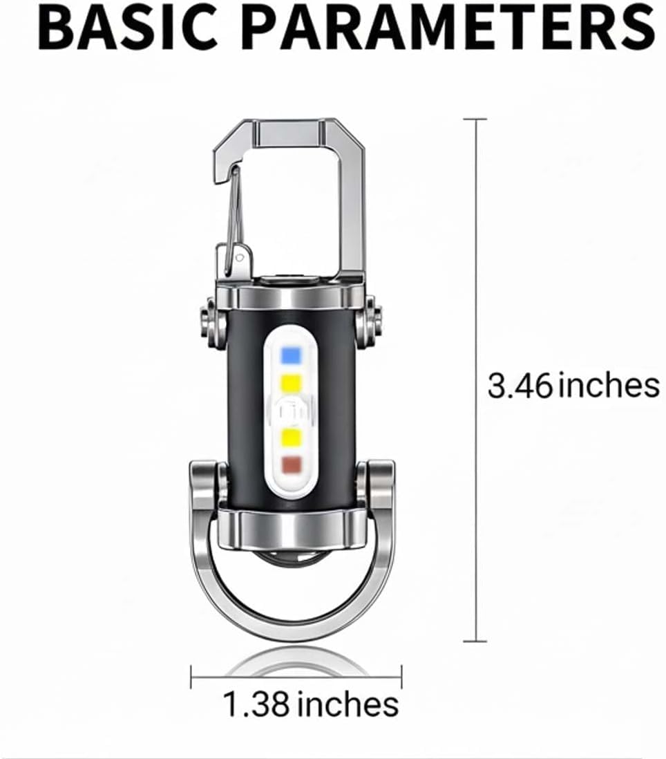 GICMICS keychain attachment keeps illumination within reach daily