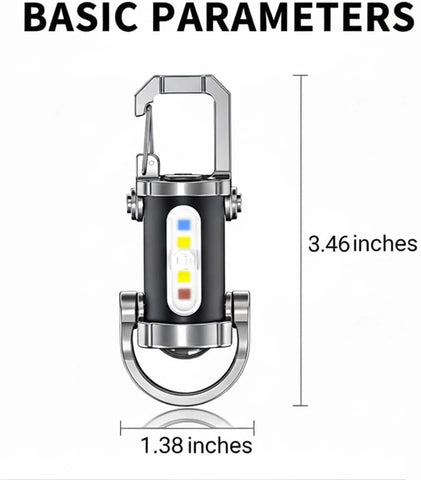 GICMICS keychain attachment keeps illumination within reach daily