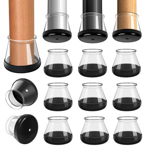 GICUNK round cap chair leg slider protects carpet surfaces while easing gliding