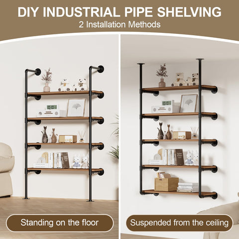 Giffgiss sturdy 50 lb per-tier capacity supports reliable storage