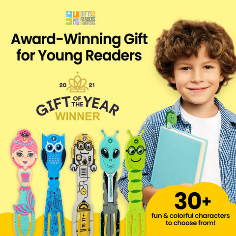 Gifts for Readers & Writers travel-friendly kid light helps reads on the go.