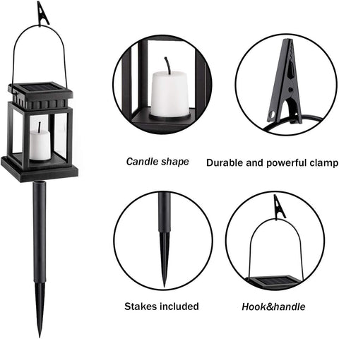 GIGALUMI waterproof lanterns withstand rain for year-round use
