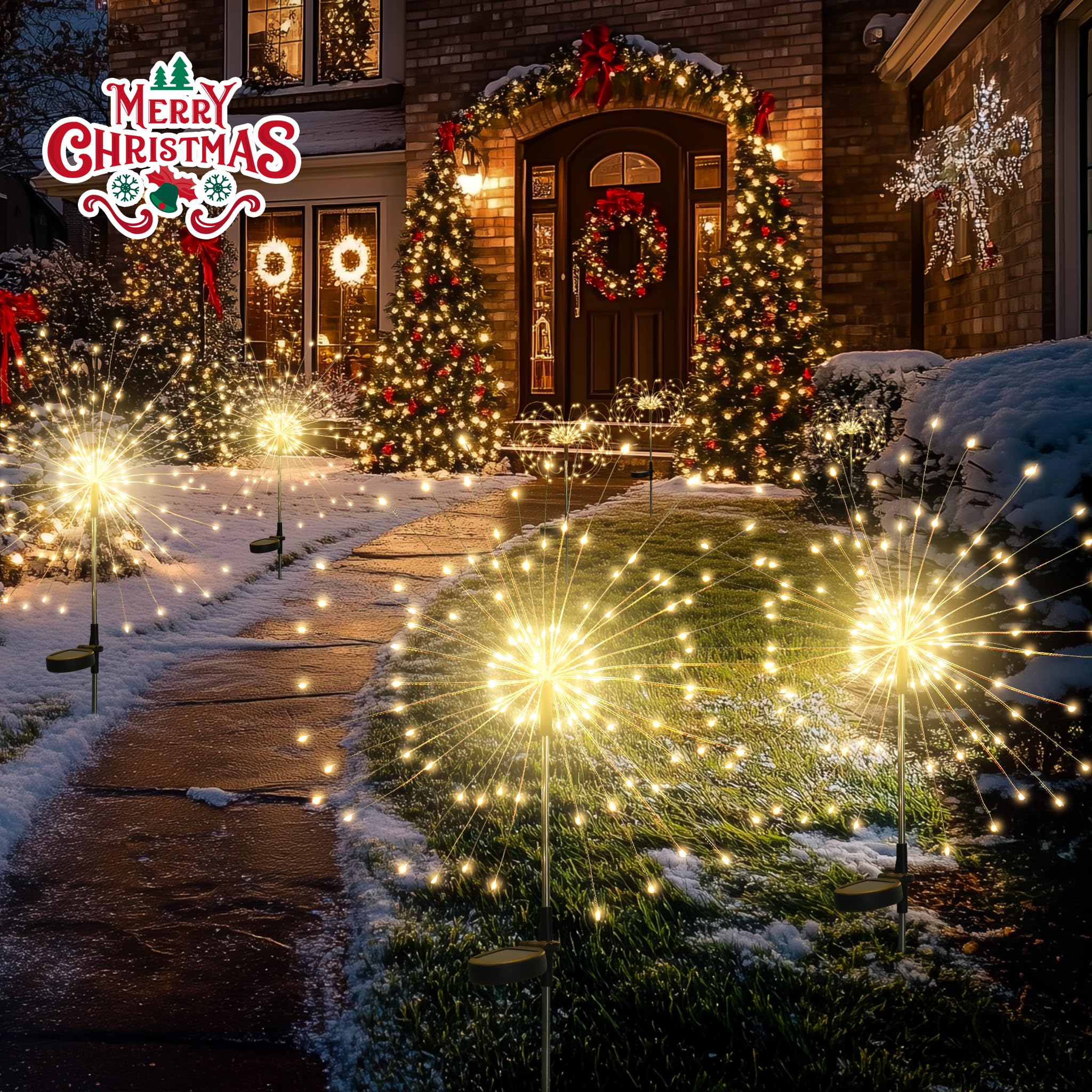 GIGALUMI Copper-wire DIY Lights Starburst design for creative garden shapes