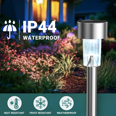 GIGALUMI garden decor solar lights enhance landscape aesthetics with glow