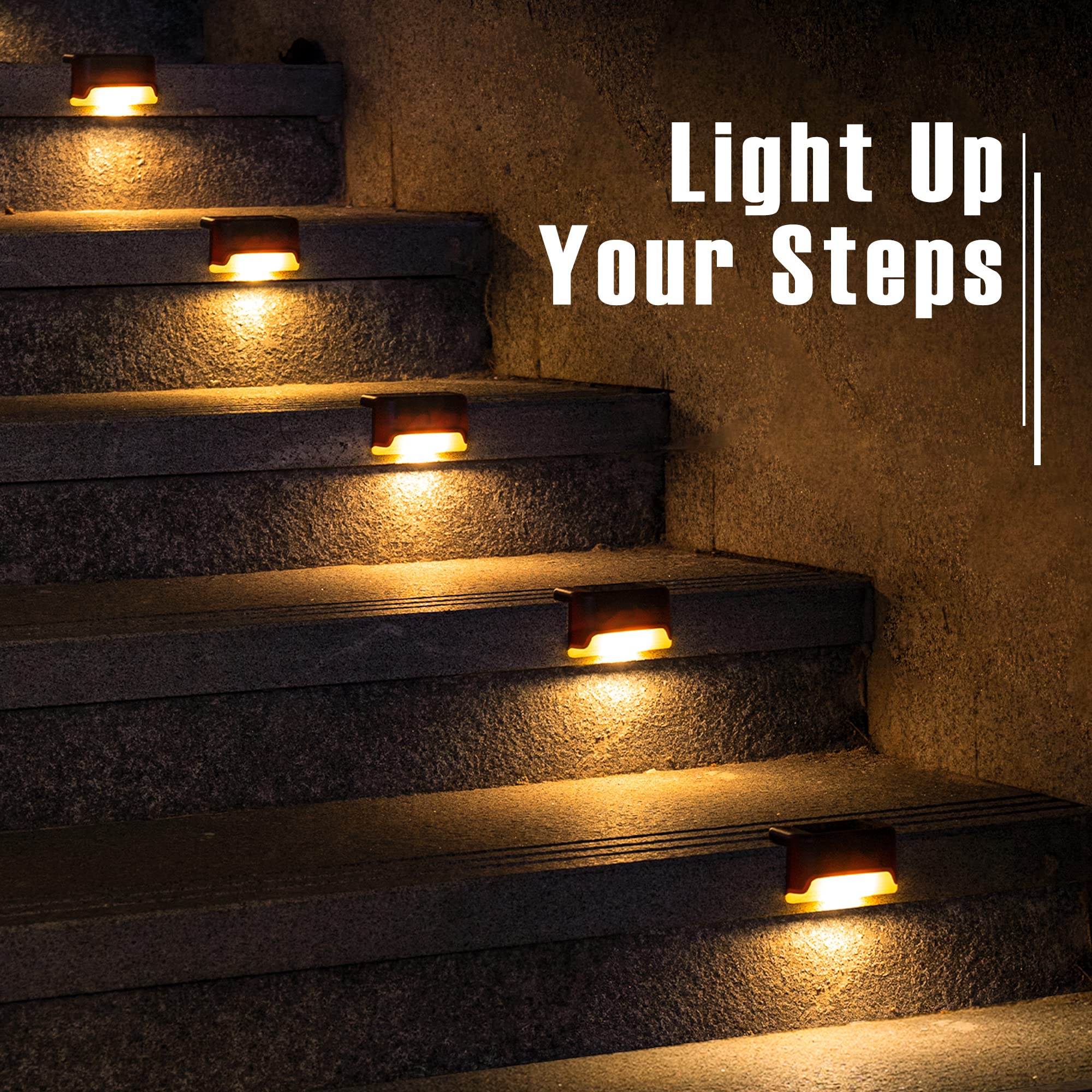 GIGALUMI deck lights installation-mount with easy mounting options