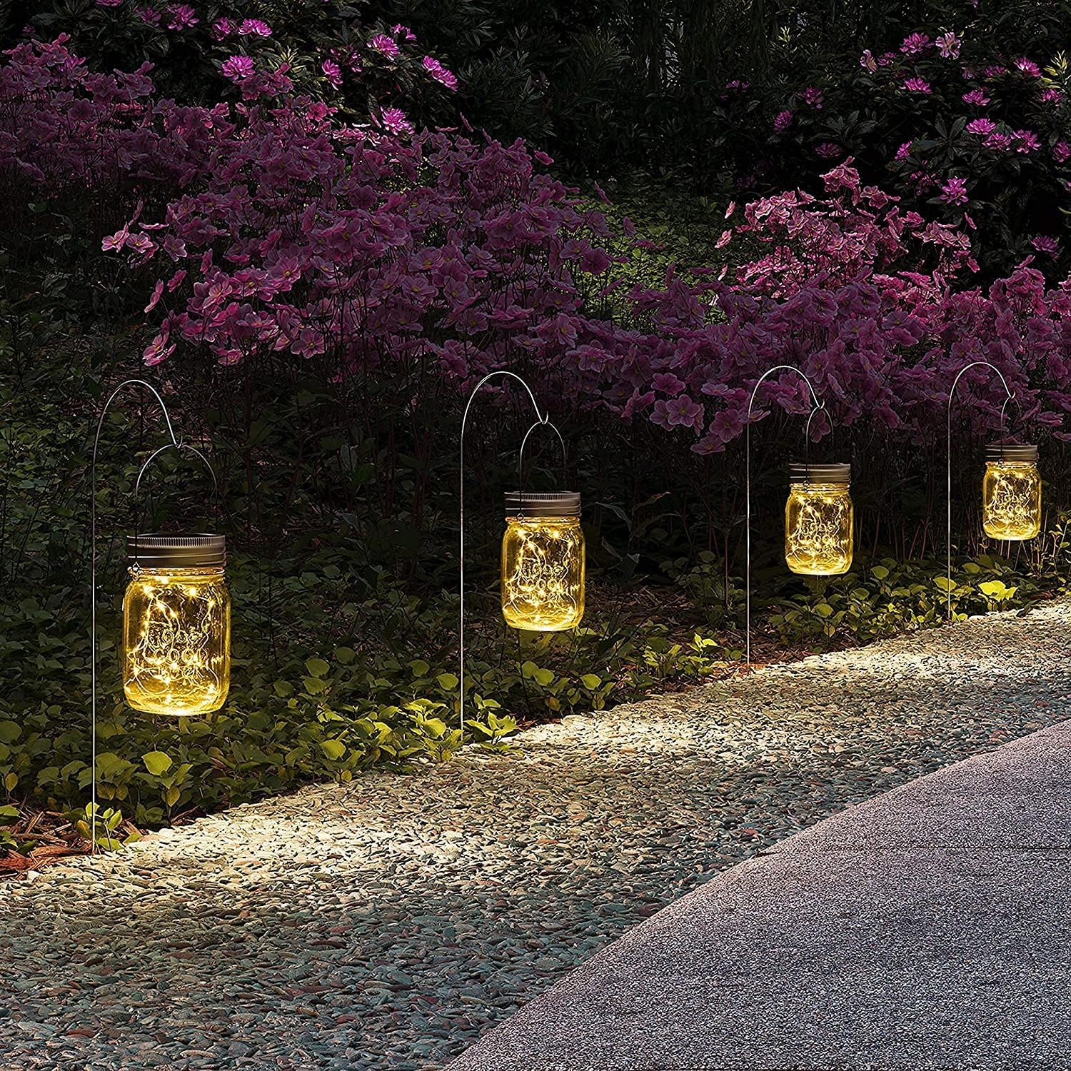 GIGALUMI lid light close-up with 30 LEDs for bright outdoor ambiance