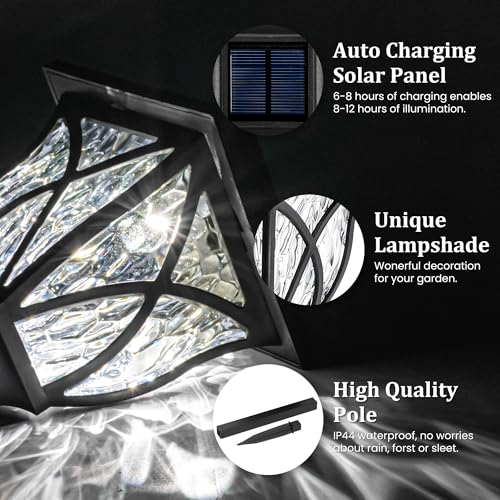 GIGALUMI weatherproof pathway lights withstand rain and snow with reliable performance.