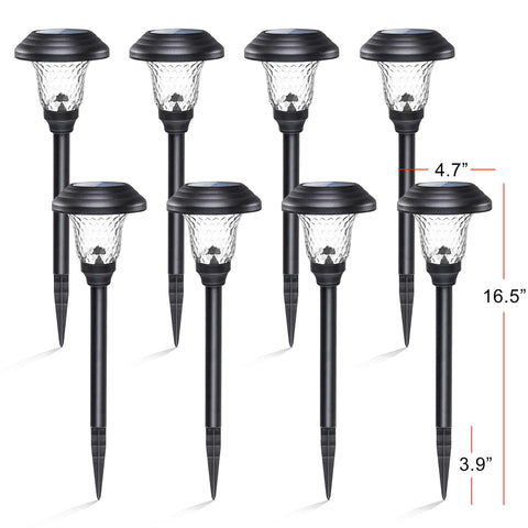 GIGALUMI solar garden light offers waterproof performance for patios and landscapes.