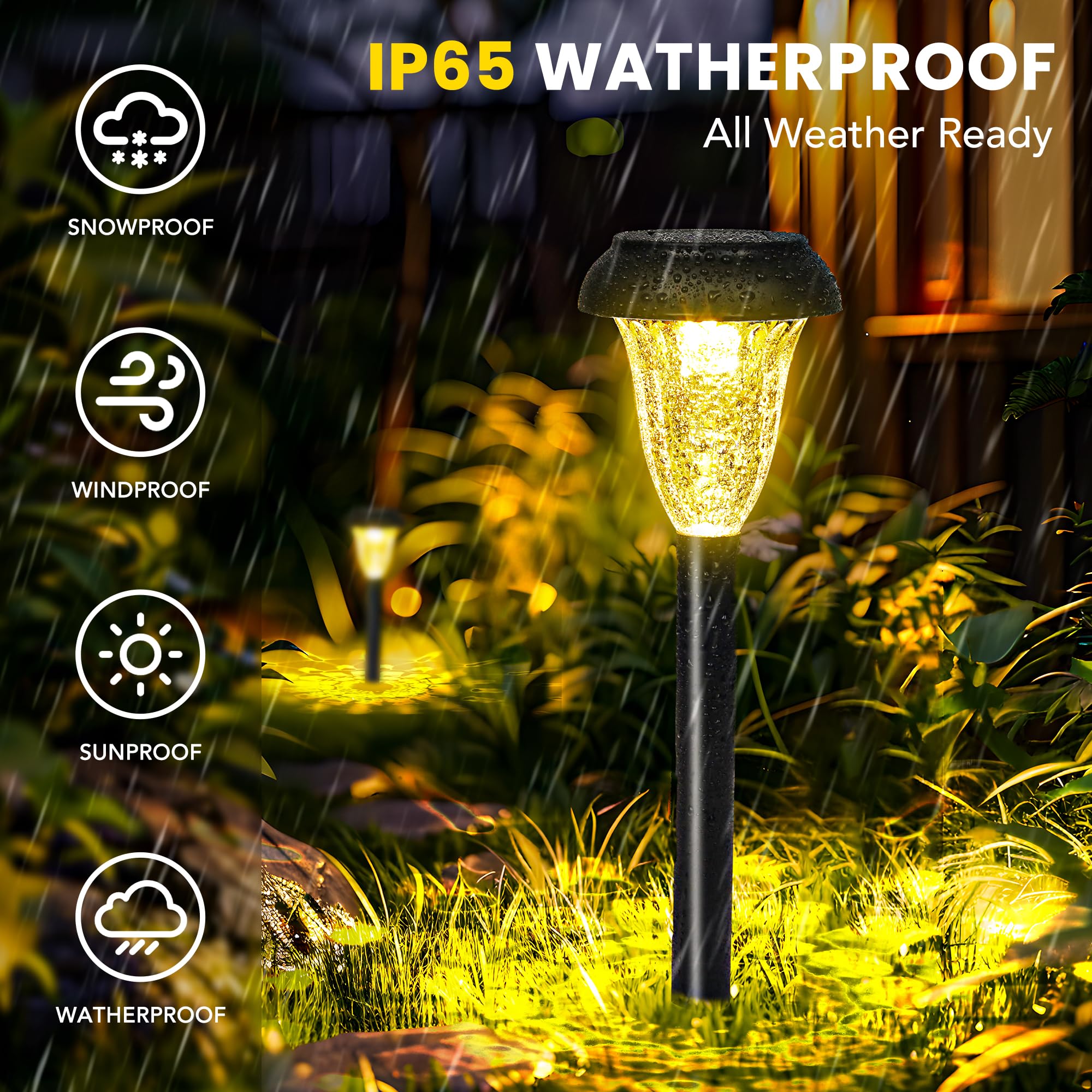 GIGALUMI solar-light-nimh-battery, long-lasting nighttime illumination.