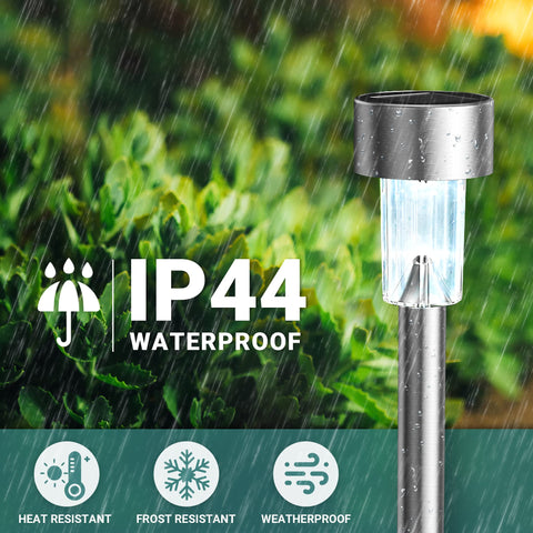 GIGALUMI solar lights driveway border light enhance driveways with subtle guidance.