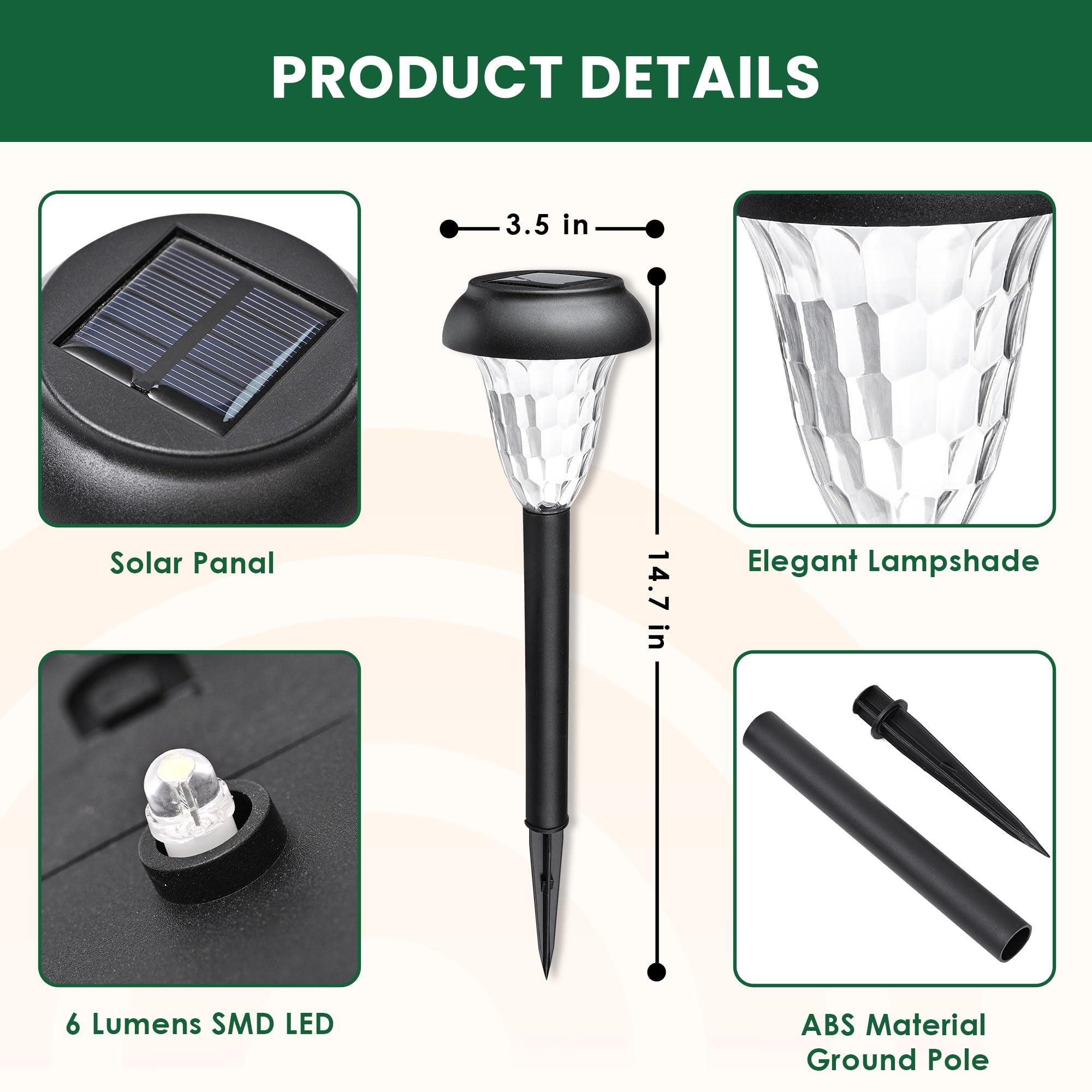 GIGALUMI ground stake installation shows easy permanent landscape lighting.