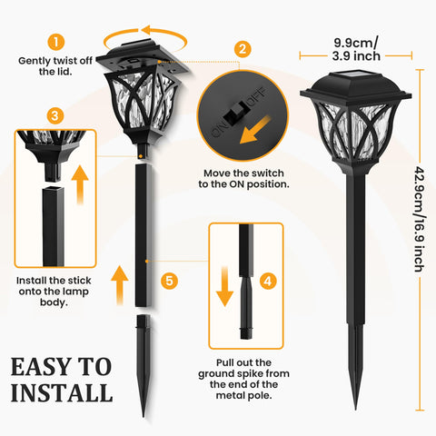 GIGALUMI solar panel high-efficiency improves charging and brightness