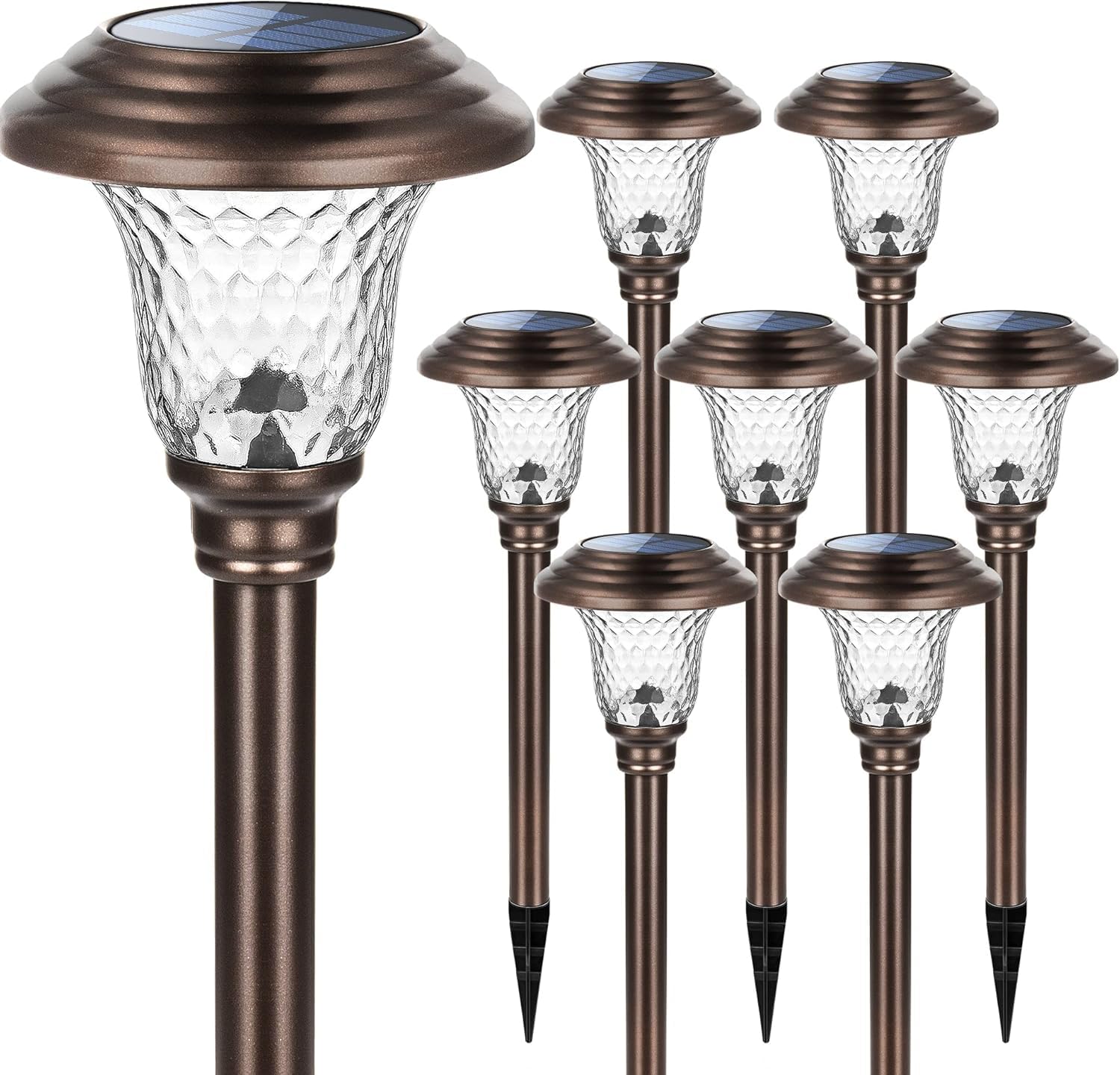 GIGALUMI durable lighting solution for garden landscapes and borders.