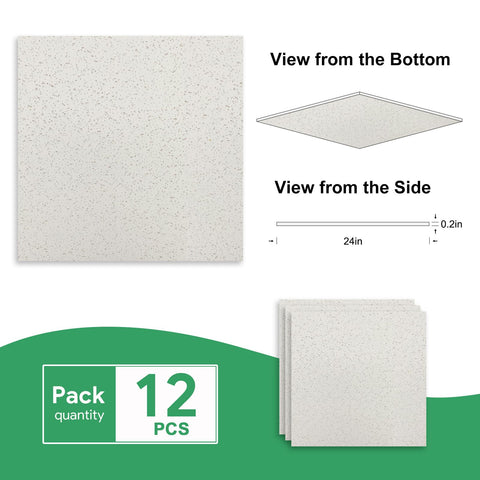 Gigrwiin fire rated ceiling tile adds safety while preserving style.
