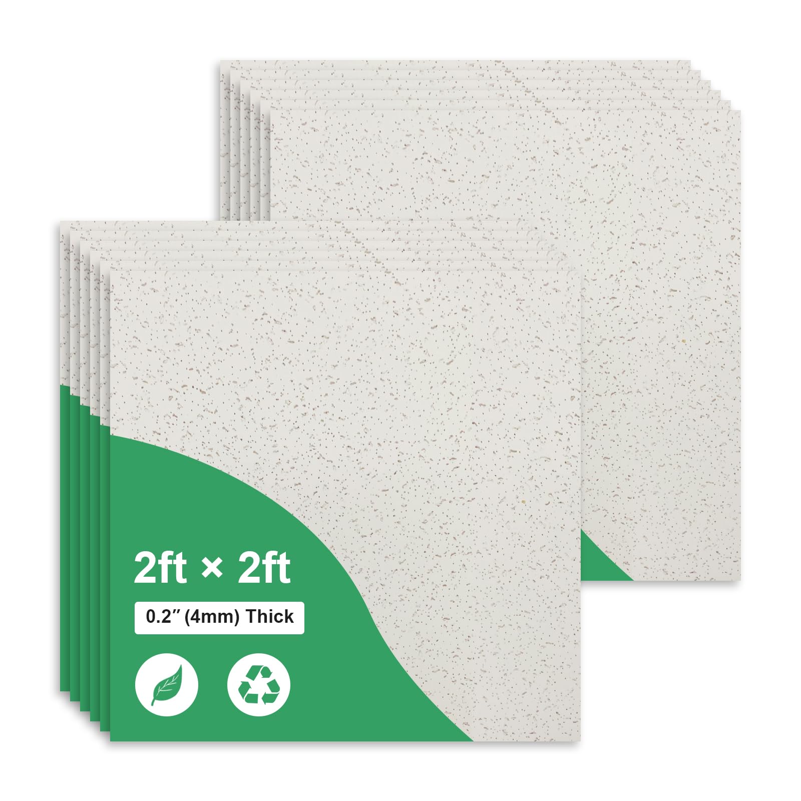 Gigrwiin waterproof ceiling tile demonstrates moisture resistance for bathrooms and kitchens.