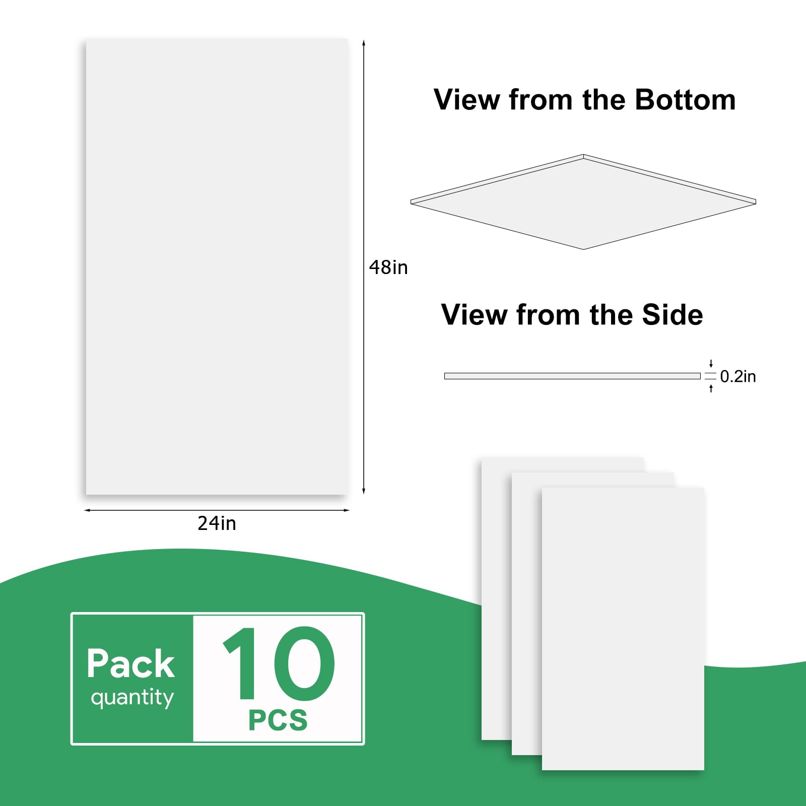Gigrwiin lightweight tile reduces handling effort and maintenance.