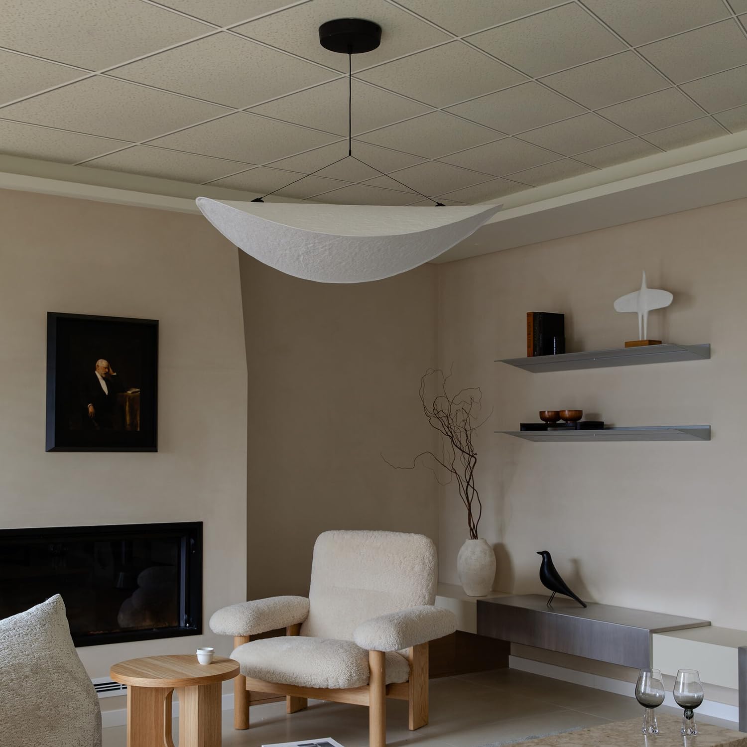 Gigrwiin ceiling tile washable surface demonstrating easy cleaning for busy spaces
