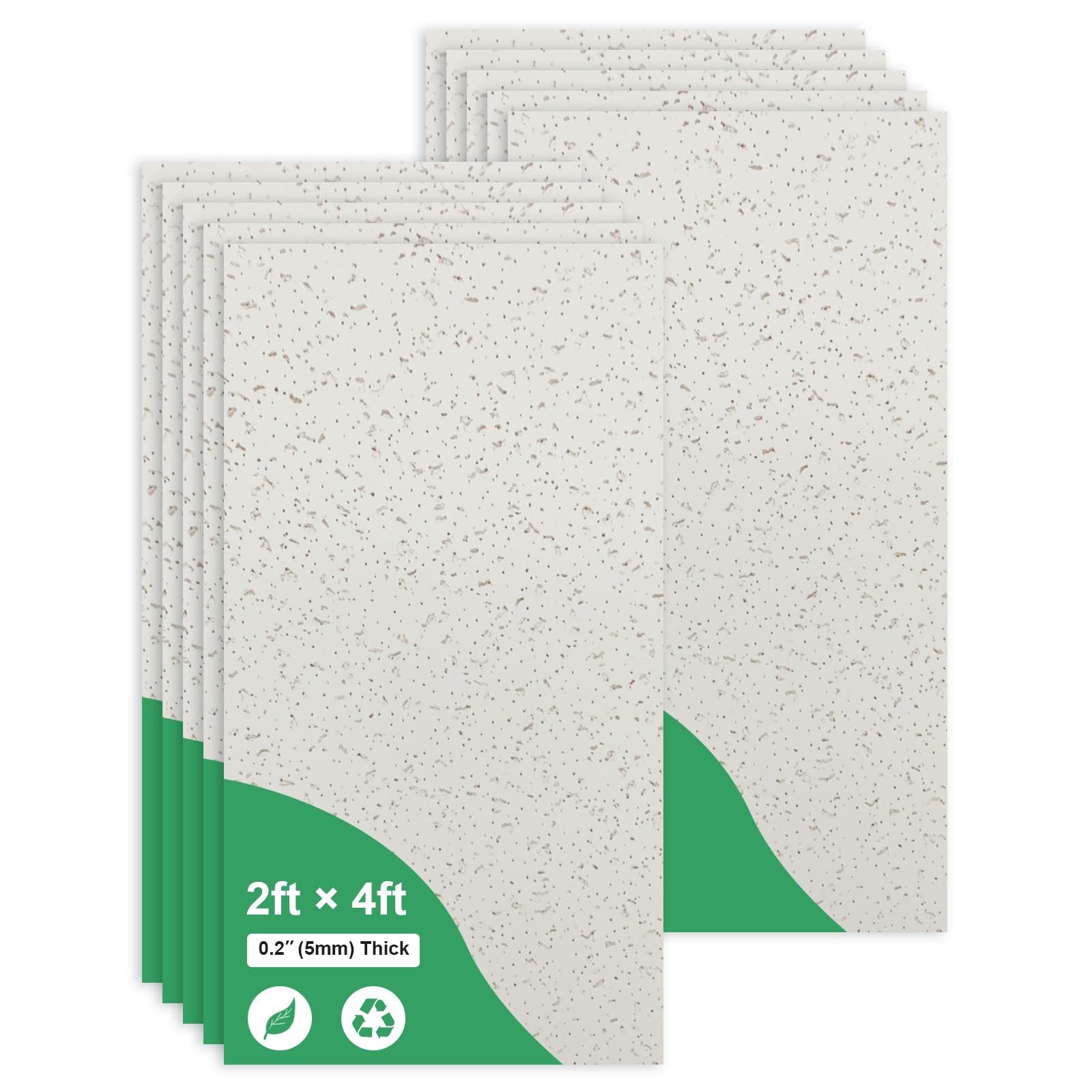 Gigrwiin pro ceiling tile waterproof close-up showing moisture resistance for interiors