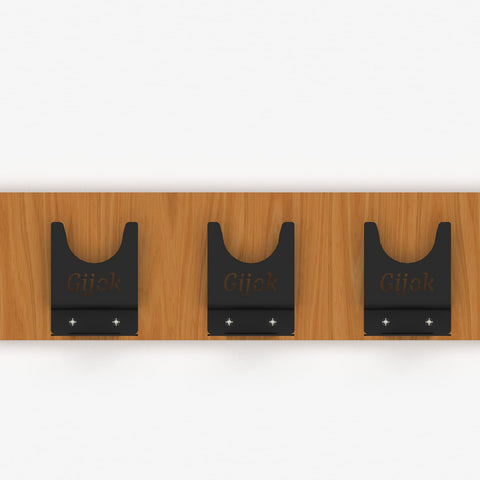 Gijok tool storage rack wall mount organizes cutters and polishers within reach.