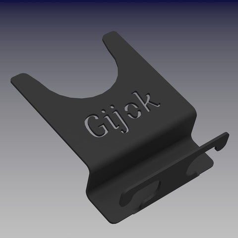 Gijok multi-purpose holder enhances workshop organization for grinders and accessories.