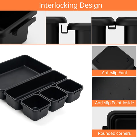 Giklux black organizer for quick tool identification and access.