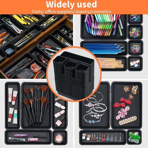 Giklux customizable drawer options tailor layouts for tools.