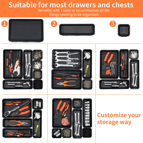 Giklux easy-clean trays simplify maintenance after tasks.