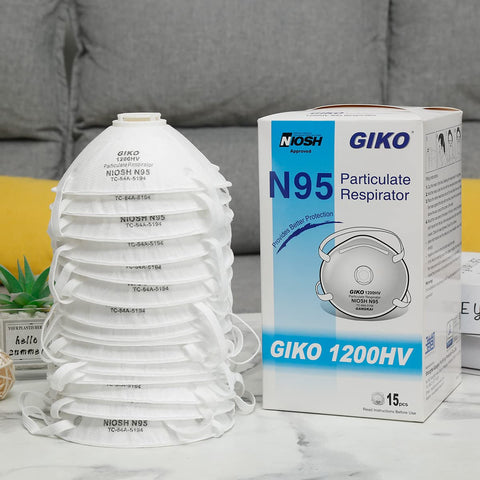 GIKO N95 15-pack box ready to ship and store