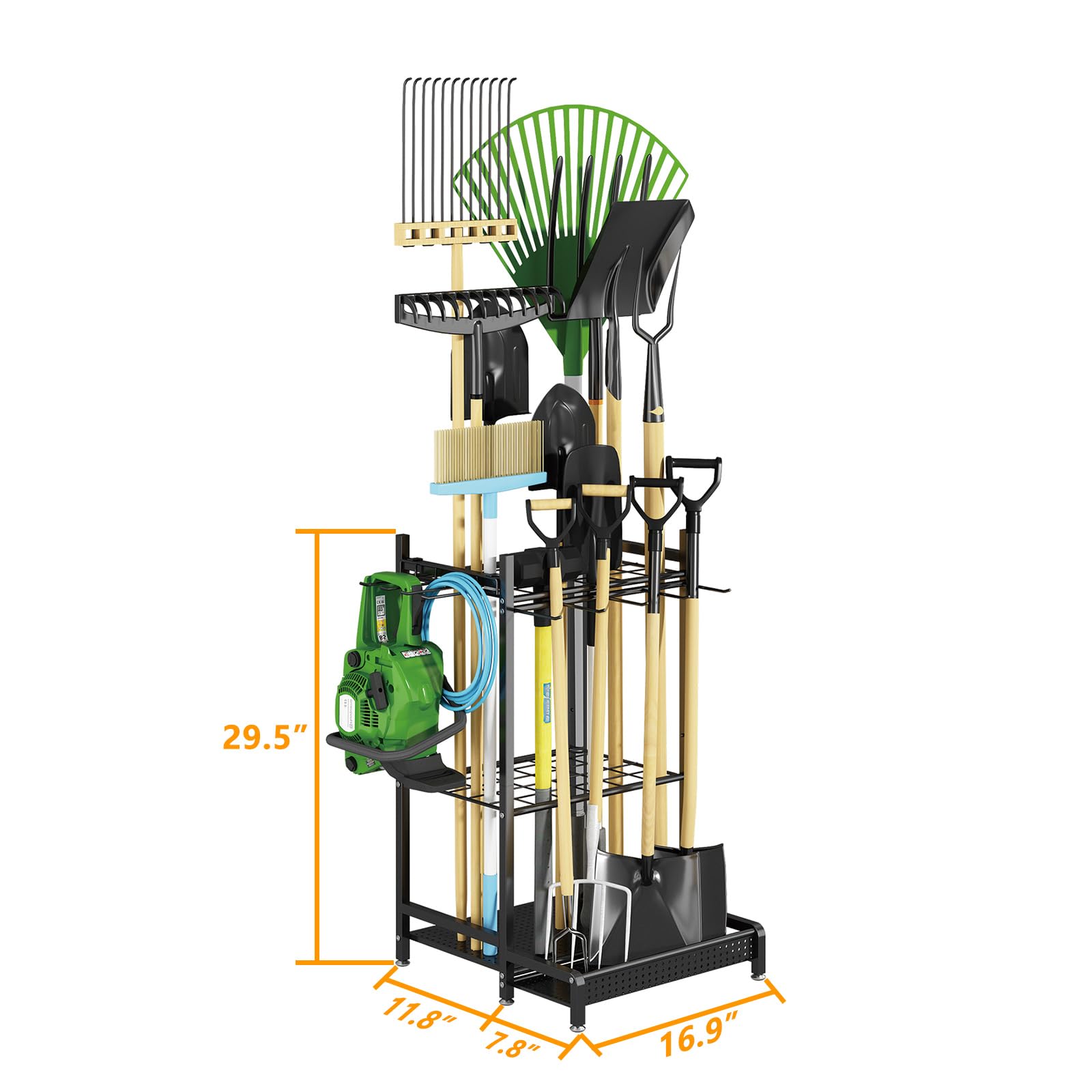GILLAS two-design storage configuration for varied handles