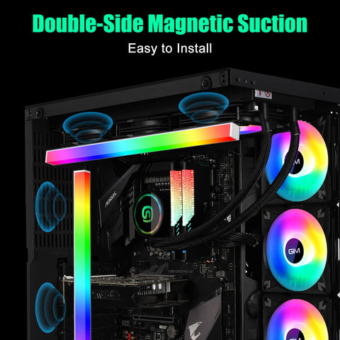 GIM KB-14 magnets on both sides for easy attachment