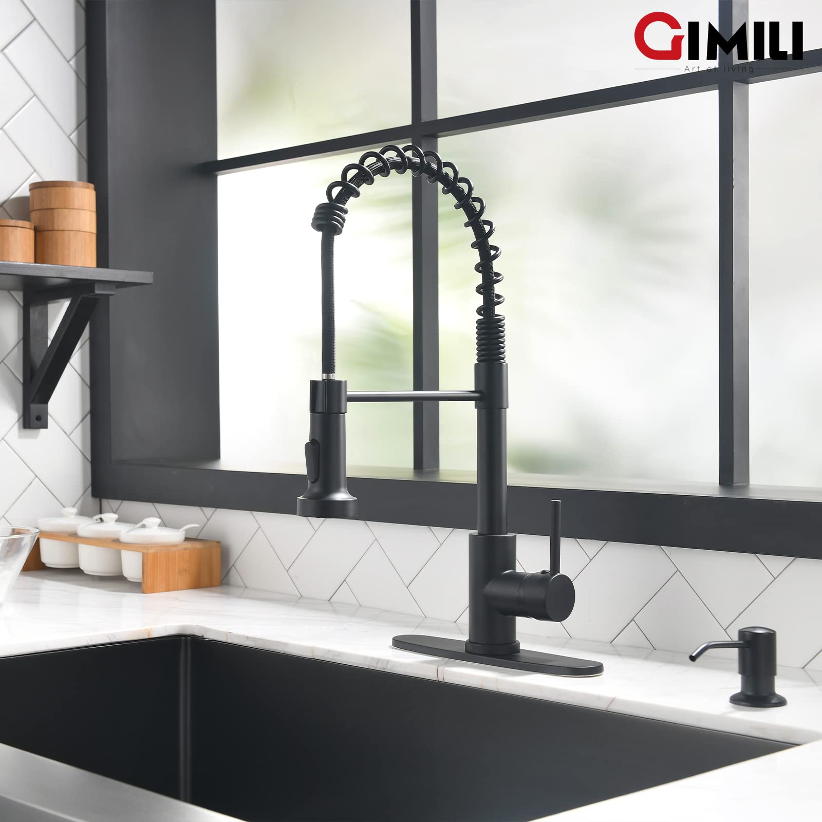 GIMILI rust-resistant stainless steel for lasting durability.