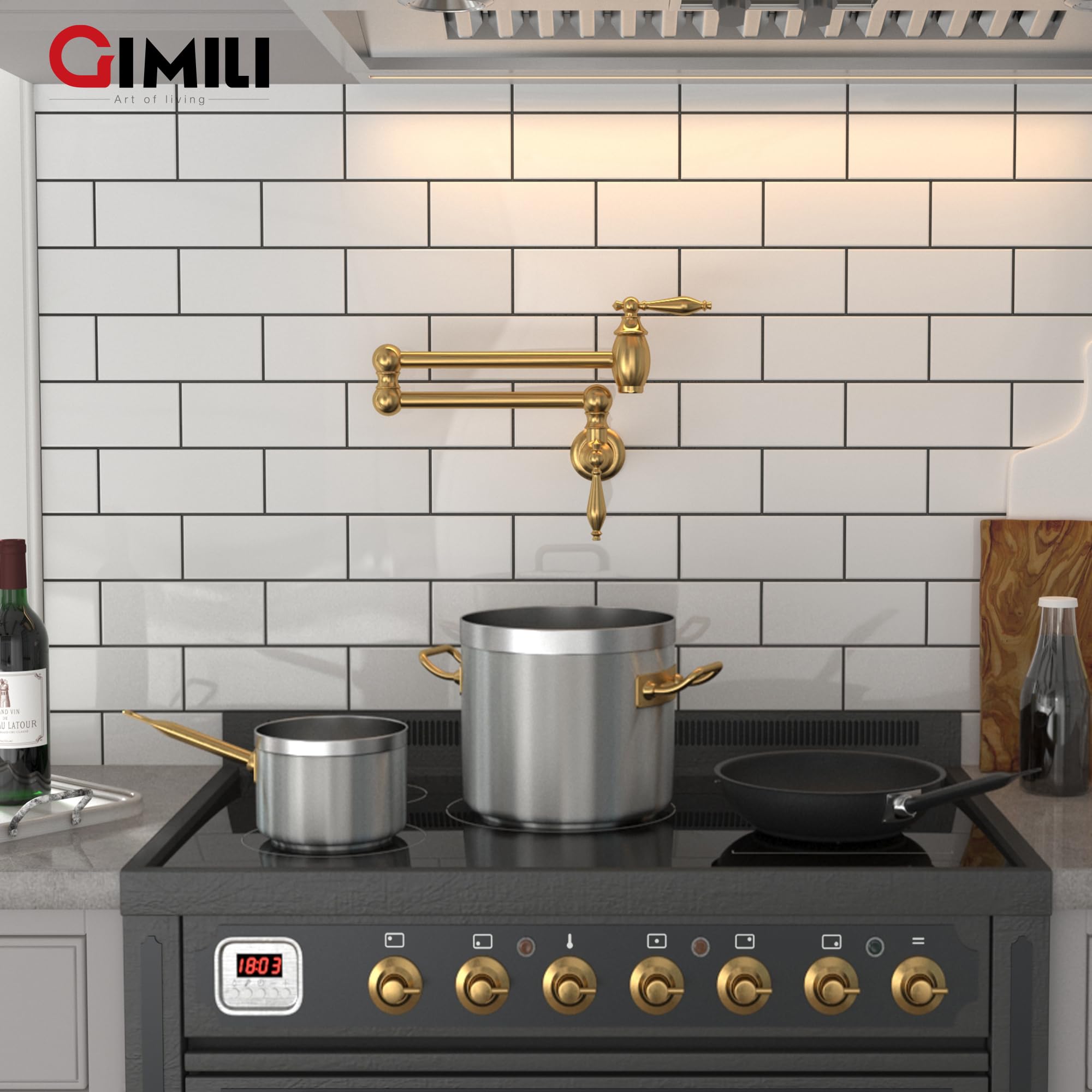 GIMILI leak-free valve core promotes long-term reliability and steady water flow