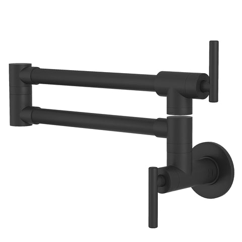 GIMILI pot filler wall-mount faucet for convenient stove-side filling