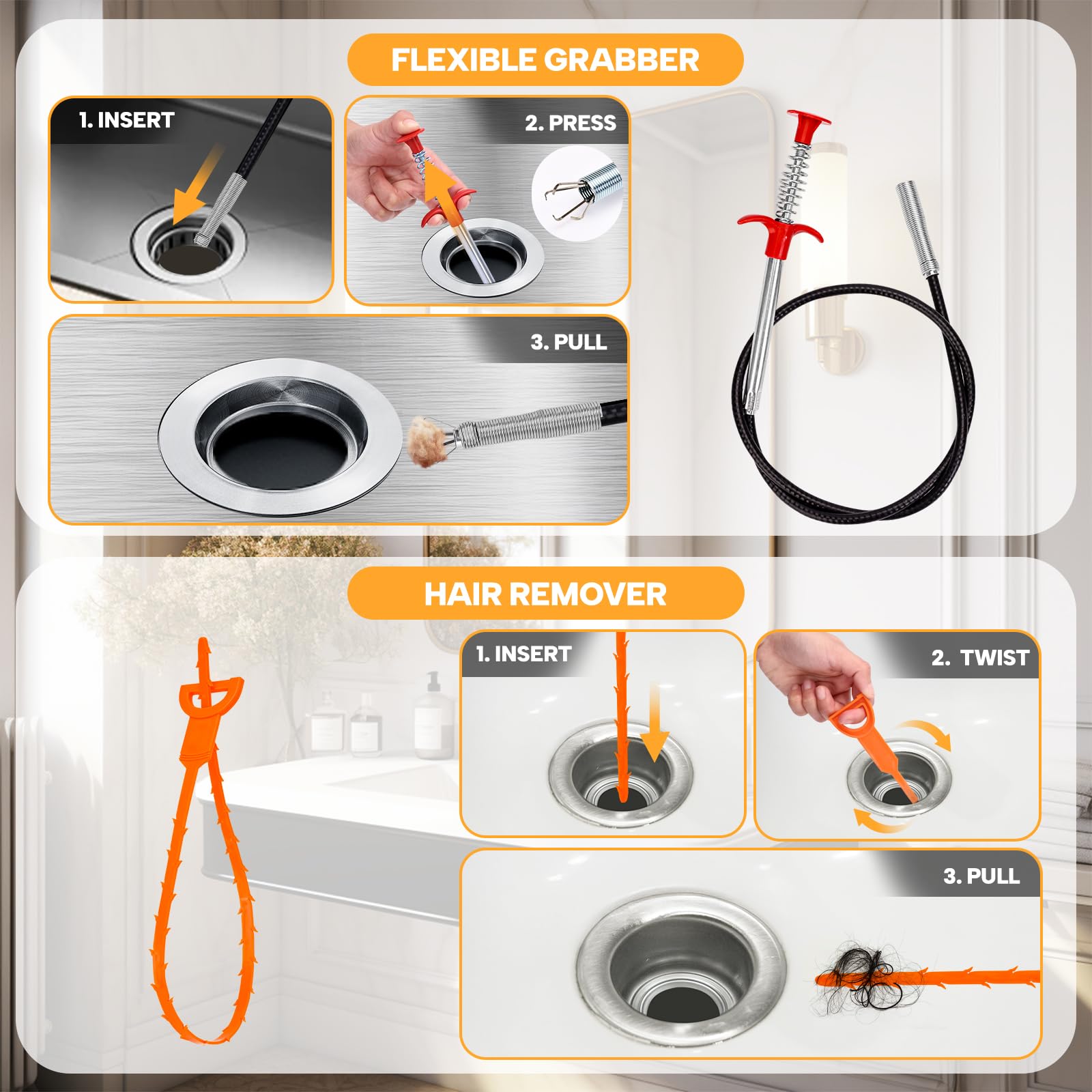 Ginbel Direct storage bag keeps tools organized after use.