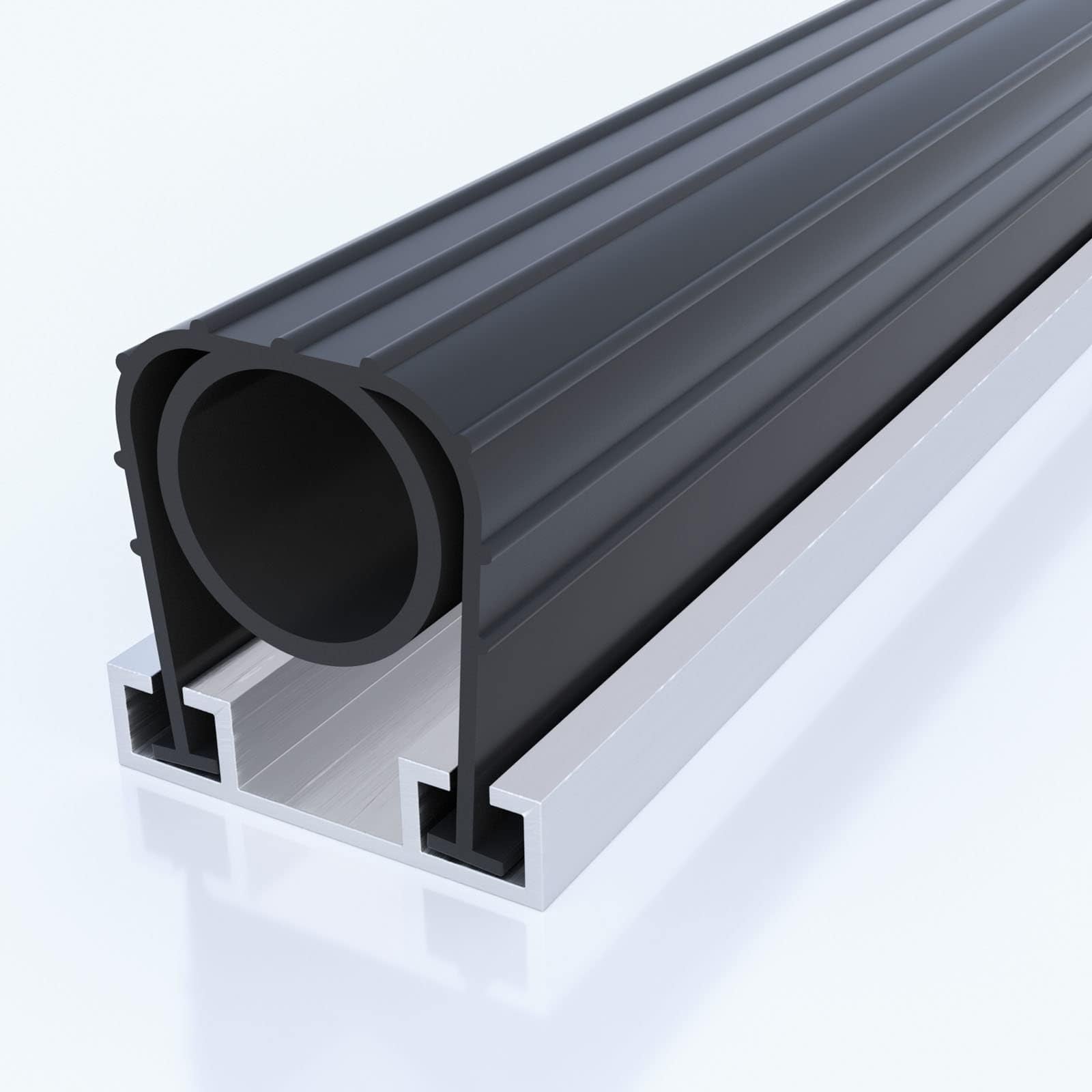 Ginchain helps keep debris out and doors operating smoothly.